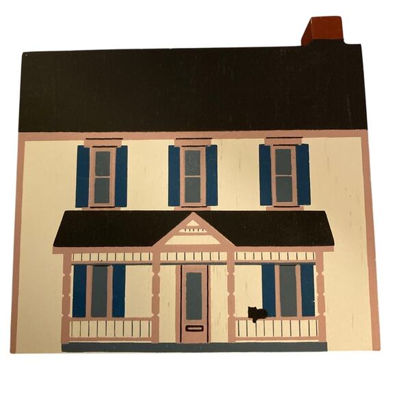 1989 The Cat’s Meow Series VII Lot of 5 Buildings –signed by Faline - Picture 5 of 7